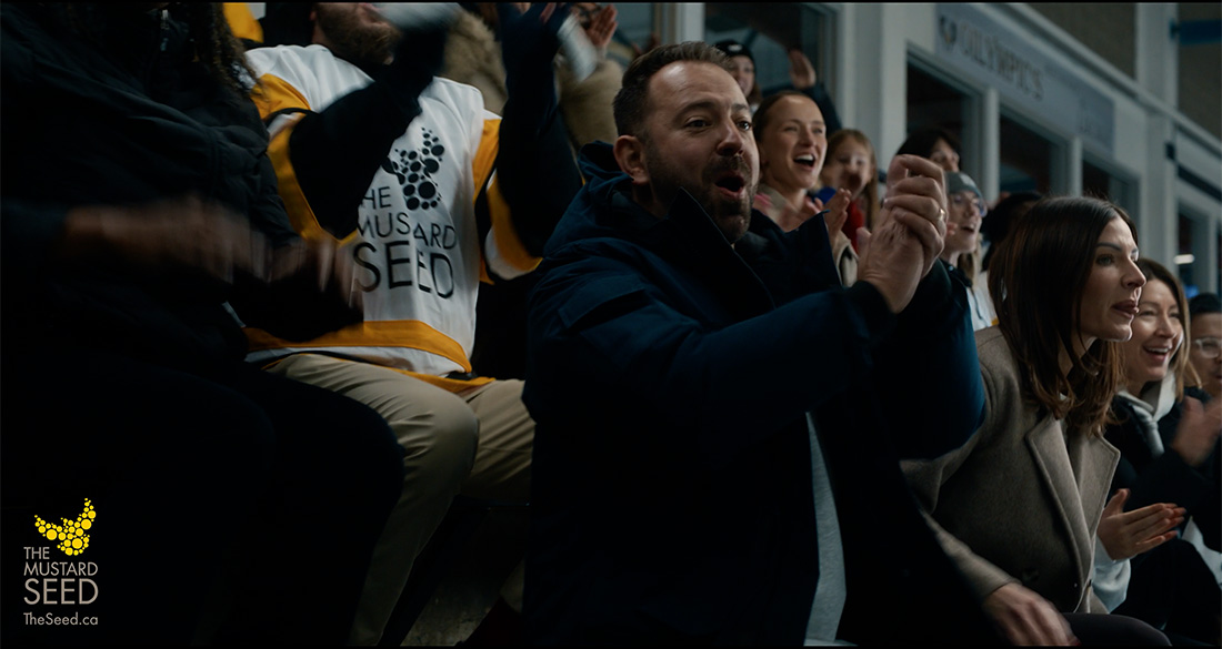 Film frame from Home Game / Giving Tuesday